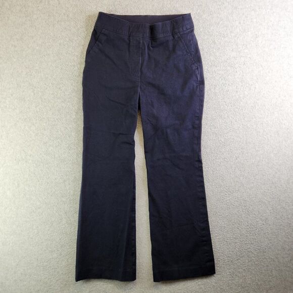 Spanx On the Go Kick Flare Pant Womens Extra Small Blue Cropped Slimming Pull On - Picture 15 of 15